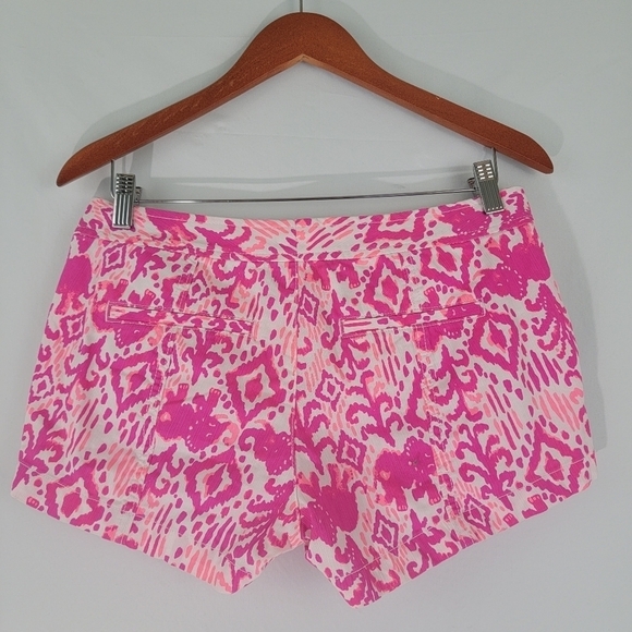 Lilly Pulitzer The Liana Short Magenta Tons Of Fun Barbiecore Sz 2 - Picture 2 of 12